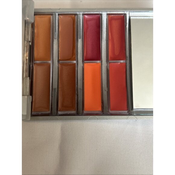 Models Prefer palette w/ 2 Blush 6Eyeshadow 8 cream lipsticks #2 nede-red shades - Picture 9 of 12